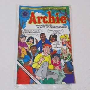 Archie and His Pals in The Peer Helping Program Comic Book 1991 FBI Spec…